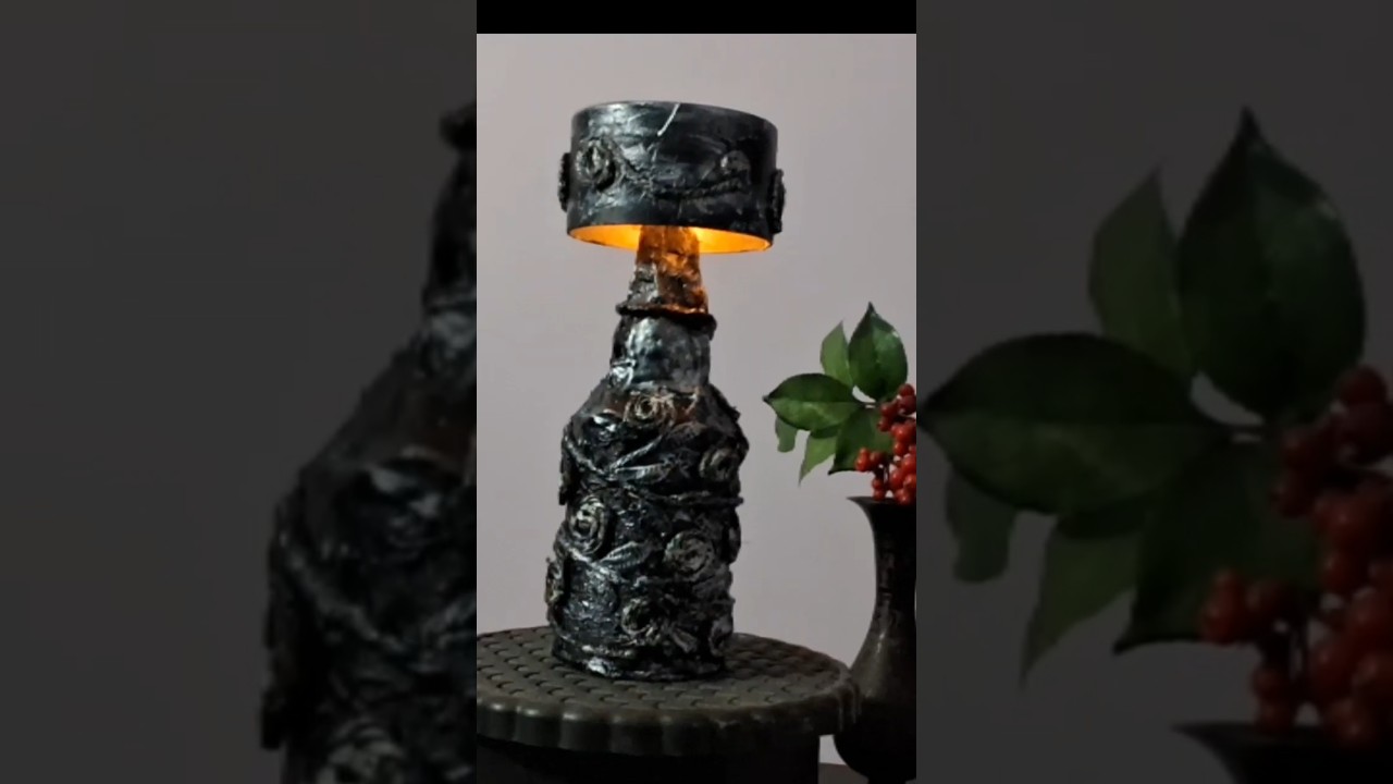 Bottle art Simple Design//Bottle Art Design Ideas Painting #diy #bottlecrafts #craftyideas