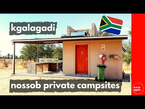 Campsite Review: Nossob Premium/Private Sites, Kgalagadi Park (Camping Northern Cape, South Africa)