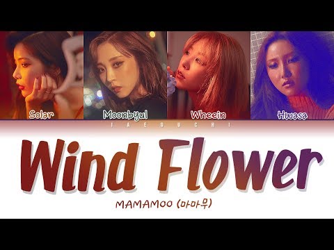MAMAMOO(마마무)  - Wind Flower (Color Coded Lyrics Eng/Rom/Han/가사)