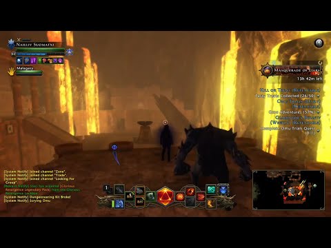 #Neverwinter - Level 80 Dark Elf Rogue / The Lost City of Omu Scrying Stone Locations (Xbox One)