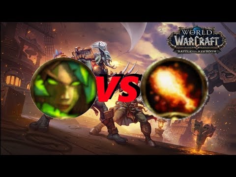 8.2 Survival Hunter VS Fire Mage - 1v1/Duel Guide