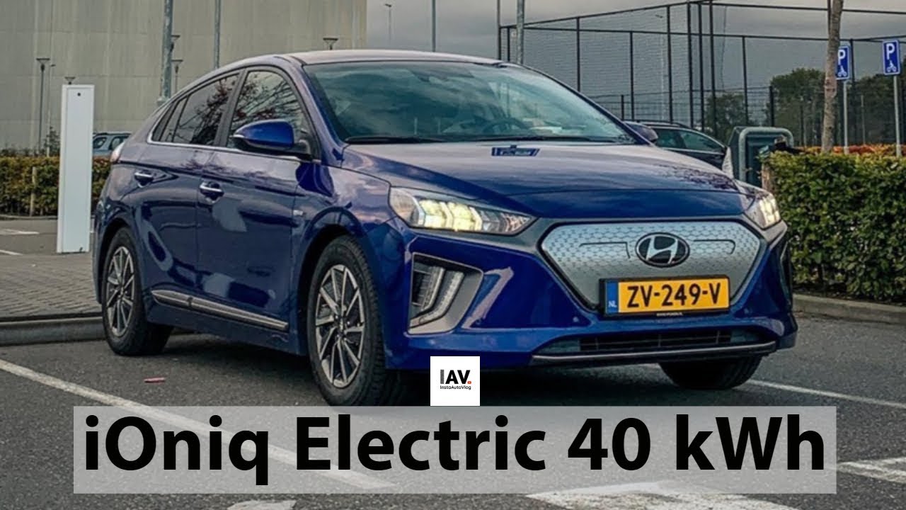 financiën het dossier uitvegen Nieuwe Hyundai IONIQ Electric met actieradius van 311 km