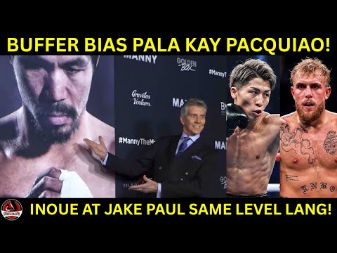 Michael Buffer AMINADO Bias siya kay Pacquiao! | Inoue KA-LEBEL lang daw ni Jake Paul!