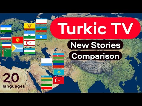 Turkic Languages News Stories (Female Presenters)