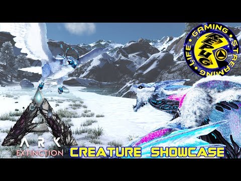 ARK Extinction All Creature Showcase [RePuG Ark  Extinction DLC 1 ]