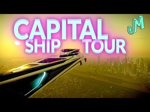 890 Jump Tour 🚀 In-Game Capital Ship 🌎 Star Citizen 3.6.2