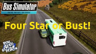 Bus Simulator 18 - Ep:74 Four Star or Bust!