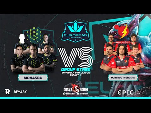 Monaspa vs Ooredoo Thunders - European Pro League Season 3 - Group Stage - BO3