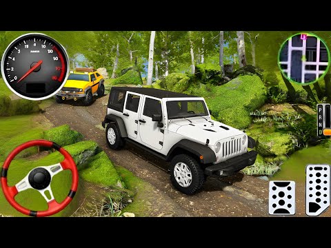 4x4 Offroad Jeep Driving Simulator 3D - Drive SUV 4x4 jeep Offroad Game - Android GamePlay #4
