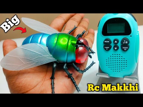 Rc Prank Toy Chameleon Makkhi Unboxing & Testing