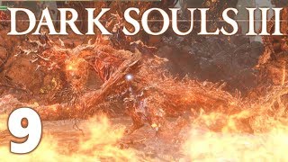 [9] Giant Worms and Old Demon King! (Let's Play Dark Souls 3 Co-op)