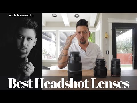 These are the best lenses for Professional Headshots!