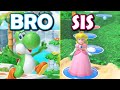 2-Player Mario Party Superstars: *Yoshi's Tropical Island* [BRO VS SIS!!]