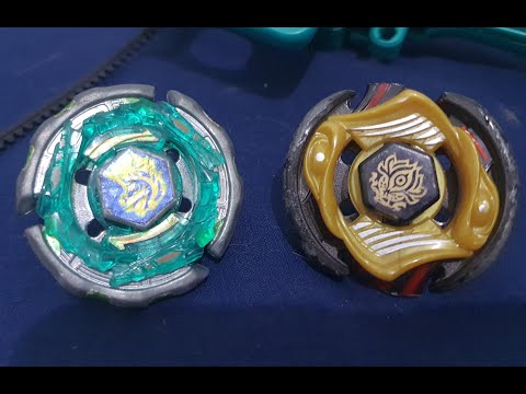 Ray striker/unicorno D125 Cs. Vs. Vulcan horuseus 145 D - Beyblade metal fight.