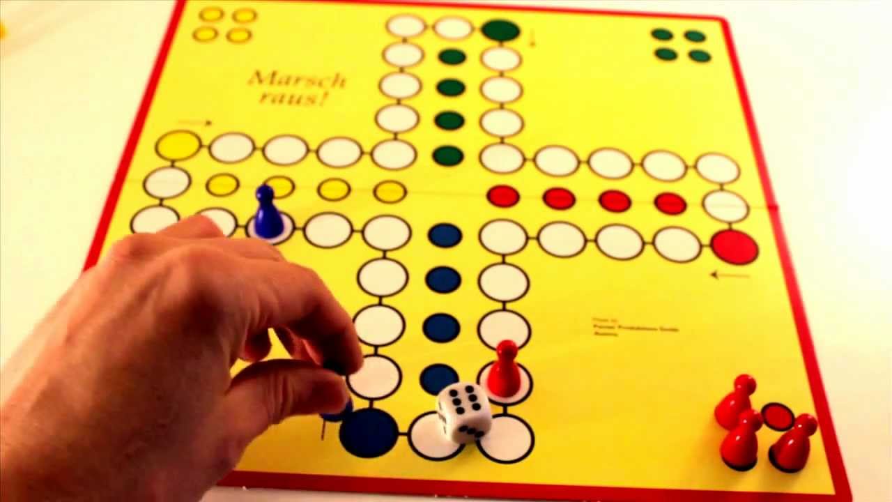 Marsch Raus ! ( Mensch Ärgere Dich nicht ! ) - Spielregeln - Anleitung