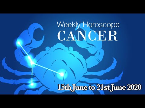 Cancer Weekly Horoscopes Video For 15th June 2020 | Preview