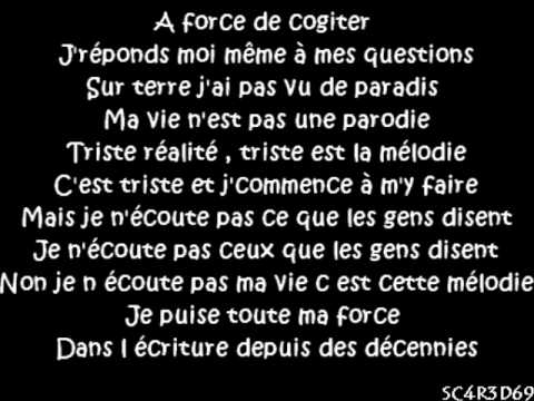 Dry Ft. Maître Gims - Ma mélodie ( Paroles )