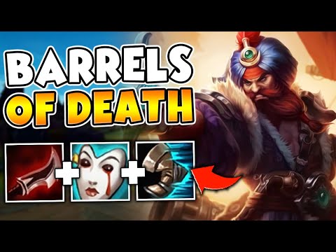 HERE'S WHY THIS GANGPLANK BUILD IS 200 IQ! (BARRELS ACTUALLY SMASH) - League of Legends