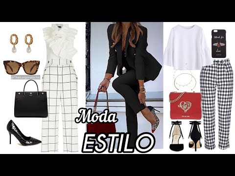MODA 2022 ♦️OUTFITS FASHION + TACONES CÓMO VESTIR Y COMBINAR ROPA TENDENCIA 2022 MUJER