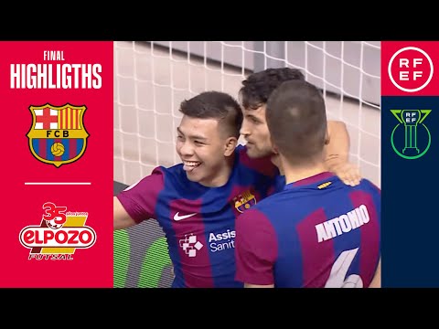 Resumen #CopaDeEspaña Renfe | Barça 3 (4)-(2) 3 ElPozo Murcia Costa Cálida | Final