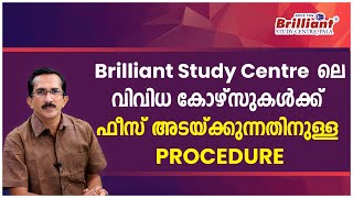 Brilliant Study Centre Pala | FEE PAYMENT PROCEDURE