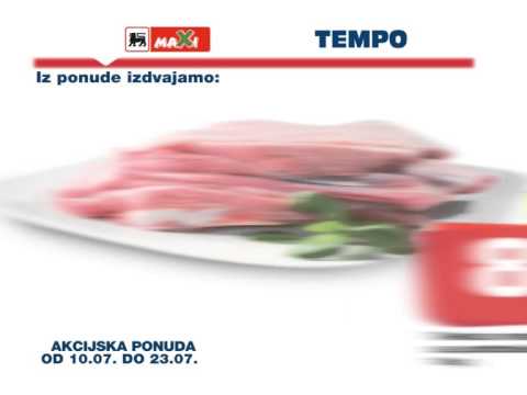 Maxi i Tempo redovna akcija od 10.07. do 23.07.2014.