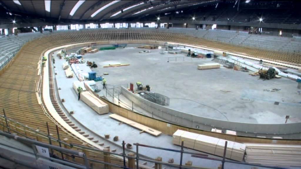 London 2012 Olympics Velodrome time-lapse video - YouTube