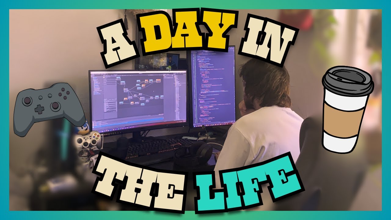 A Realistic Day in the Life of a FULL TIME Game Developer!
