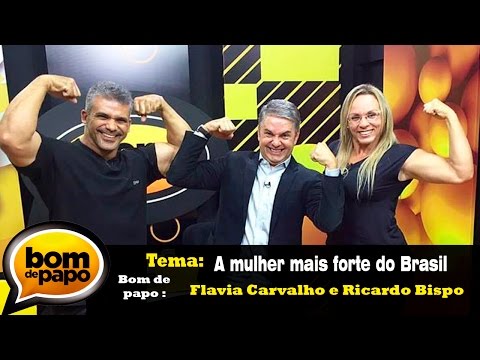 Programa Bom de Papo 02/11/2016 - Flavia Carvalho e Ricardo Bispo