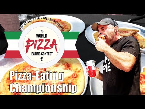 2018 International Pizza Eating Championship | feat. Geoff Esper, Joey Chestnut