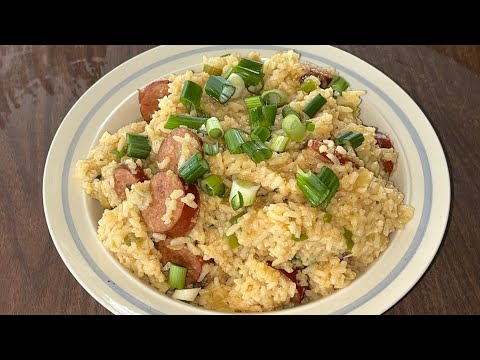 Cajun Dirty Rice Recipe - How To Make Louisiana Dirty Rice with Andouille Sausage