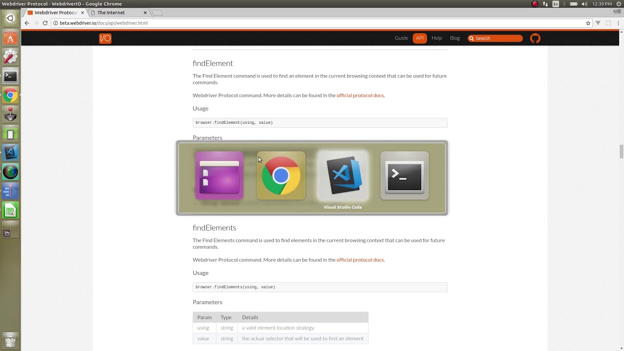 15 Browser api commands - WebdriverIO