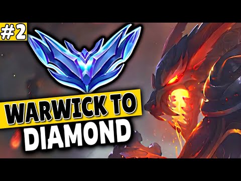 Warwick Unranked to Diamond #2 - Warwick  Jungle Gameplay Guide | Season 13 Warwick Gameplay