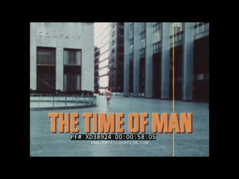 " THE TIME OF MAN "  1969 HUMAN DEVELOPMENT & ANTHROPOLOGY DOCUMENTARY w/ MARGARET MEAD  XD38924