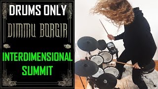 Dimmu Borgir - Interdimensional Summit DRUMS ONLY cove 2018 NEW