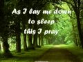 As I Lay Me Down With Lyrics Sophie B Hawkins