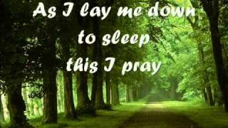 As I lay me down with lyrics - Sophie B. Hawkins