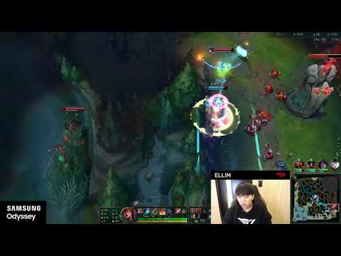 T1 ELLIM PLAYS JUNGLE LEE SIN VS GRAVES - KR CHALLENGER PATCH 10.25