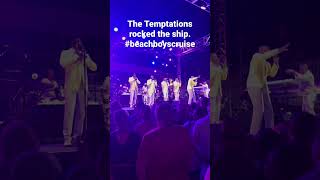 The Temptations Ain’t To Proud To Beg on The Beach Boys Cruise  #cruiselife