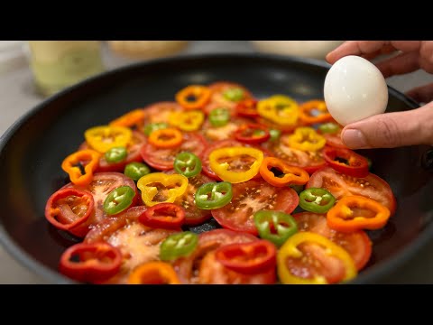Incredible eggs with vegetables recipe , it's so delicious I cook it almost every day!