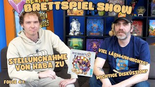 Offizielle Stellungnahme von Haba zu "Jetzt schlägt´s 18" - Hunter & Cron Brettspielshow Folge 4.1