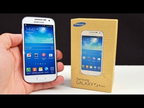 Samsung Galaxy S4 mini: Unboxing & Review