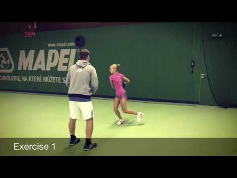 Balance training with med ball / ITS Tennis Academy