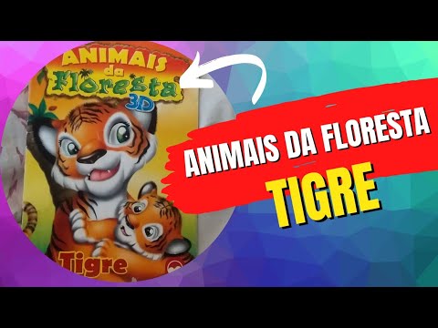 Animais da Floresta / TIGRE ! Leitura de Historinha Infantil