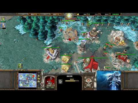 【滑稽施法】魔兽争霸大帝解说 FoCuS vs Chaemiko NI