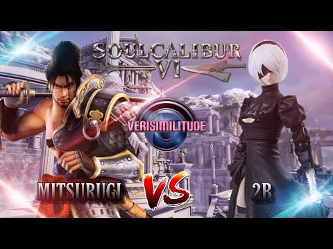 SOUL CALIBUR 6: MITSURUGI VS 2B ONLINE RANKED BATTLE