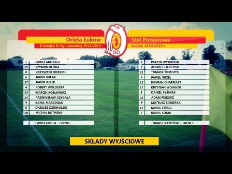 Mecz Orlęta Łuków - Stal Poniatowa (prod. Magnes.TV)