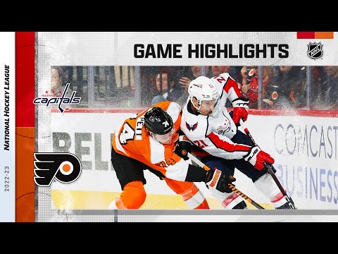 Capitals @ Flyers 1/11 | NHL Highlights 2023