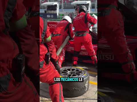 Así son los cambios de ruedas en el WEC #6hdebarcelona