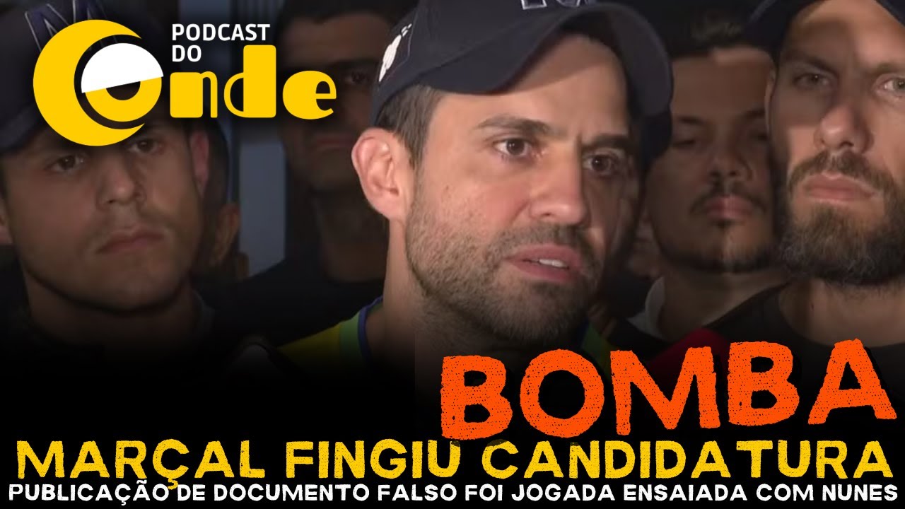 Podcast do Conde | Marçal fingiu candidatura: documento falso foi jogada ensaiada com Nunes